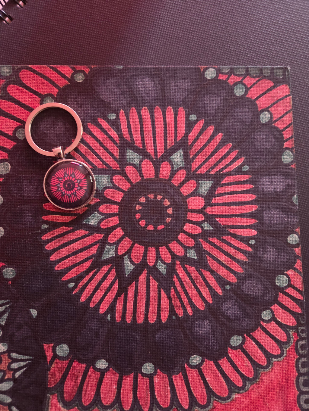 Portes clés mandala .      3 pièces