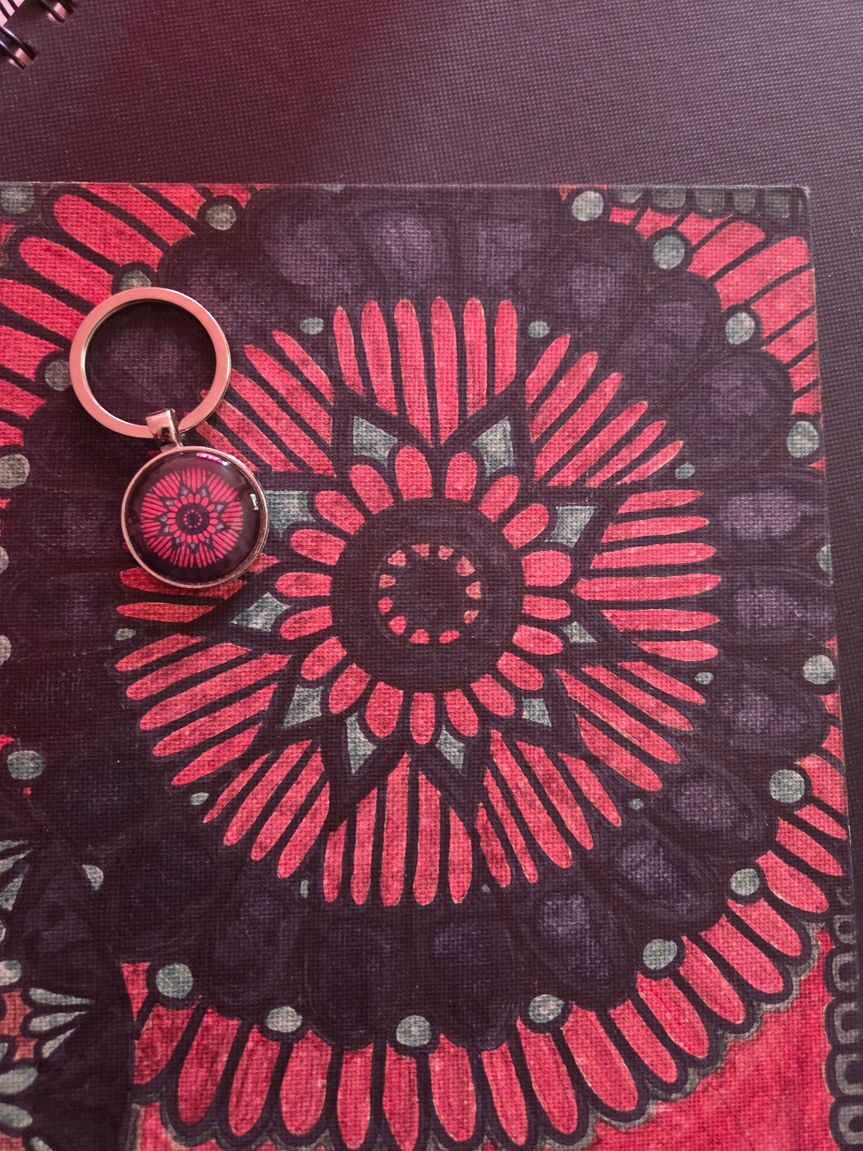 Portes clés mandala .      3 pièces
